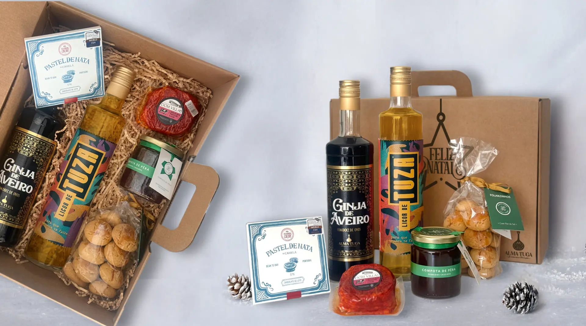 Cabaz de Natal Gourmet com Alma Tuga | TUZA